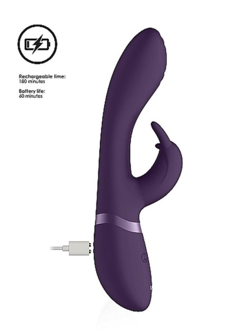 Wibrator króliczek Cato punktu G Vive fioletowy USB