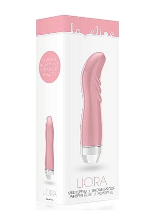 Wibrator punktu G Liora Loveline różowy na baterie AAA