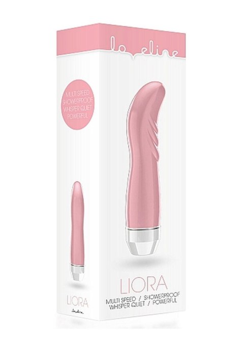 Wibrator punktu G Liora Loveline różowy na baterie AAA