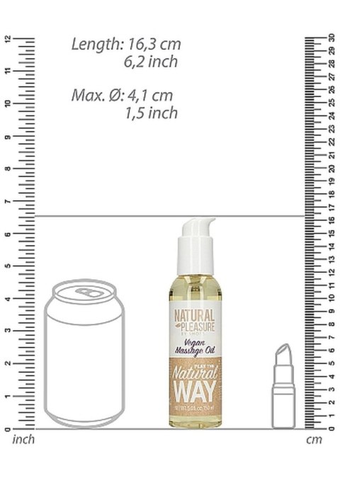 Olejek do masażu wegański Natural Pleasure 150 ml