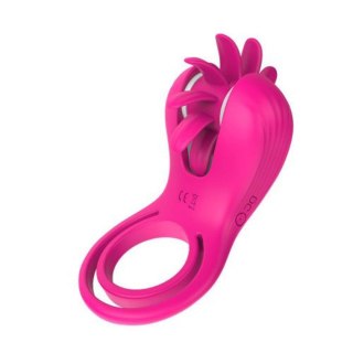 Podwójny pierścień wibrujący Mind Blower Elys różowy USB
