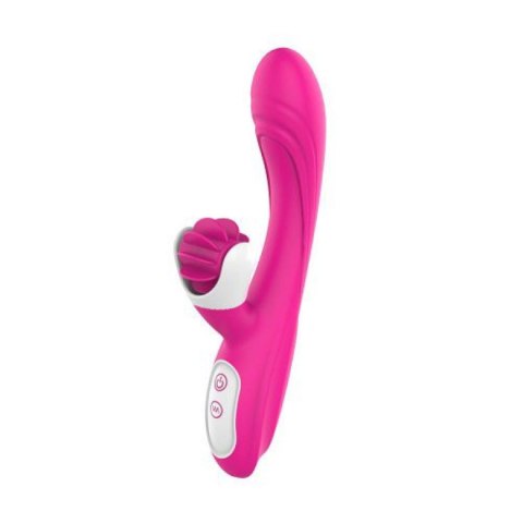 Wibrator króliczek Precious Love Elys różowy USB 21,9 cm