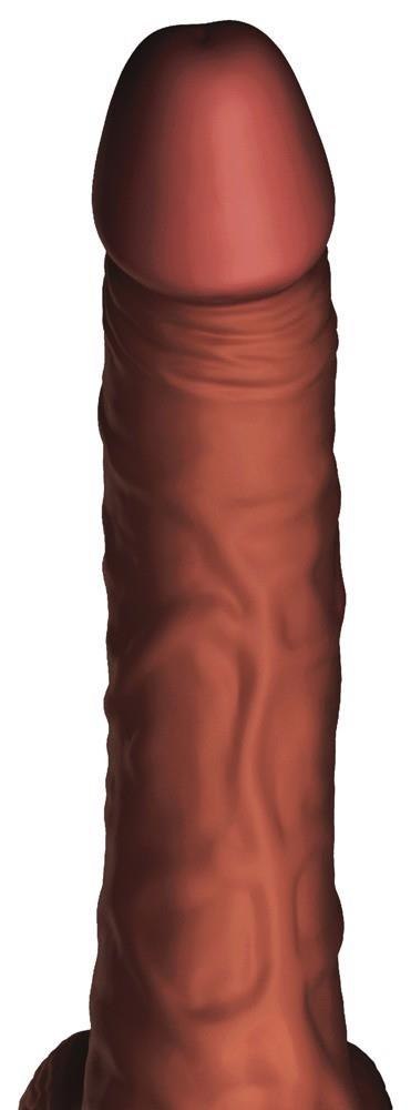 Wibrator z pchnięciami King Cock Plus z jądrami 29 cm