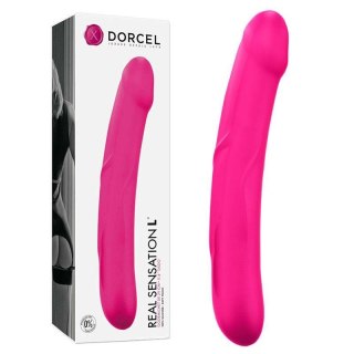 Dildo realistyczne Real Sensation L Dorcel różowe 29 cm