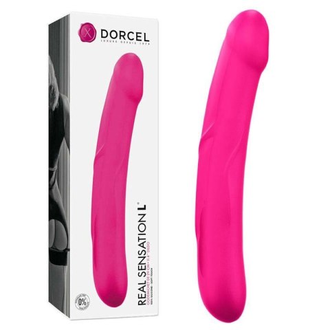 Dildo realistyczne Real Sensation L Dorcel różowe 29 cm