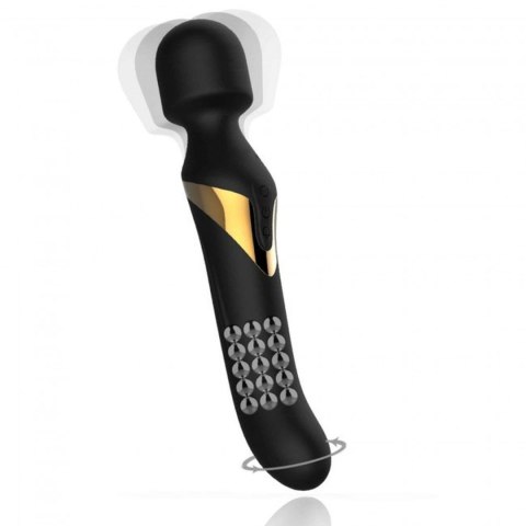 Dwustronny wibrator Dorcel Dual Orgasms Gold silikonowy USB 23,5 cm