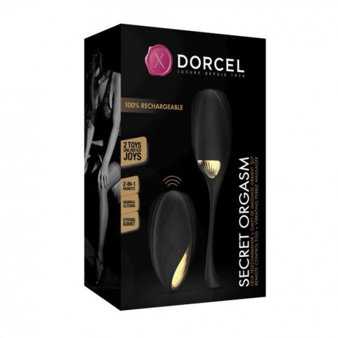 Jajeczko wibrujące bezprzewodowe z pilotem Dorcel Secret Orgasm