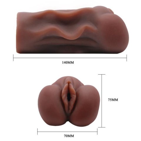 Masturbator wibrujący Baile kompaktowy realistyczny