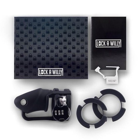 Pas cnoty silikonowy Lock a Willy regulowany