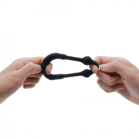 Pierścień erekcyjny silikonowy Stronger Ring Dorcel z metalowymi wypustkami