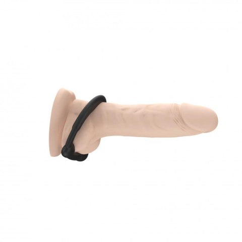 Pierścień erekcyjny silikonowy Stronger Ring Dorcel z metalowymi wypustkami
