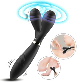 Wibrator Y Wand B Series Joy czarny silikonowy USB wodoodporny