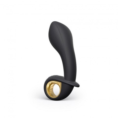 Wibrator analny Dorcel Deep Expand silikonowy czarny USB 16 cm