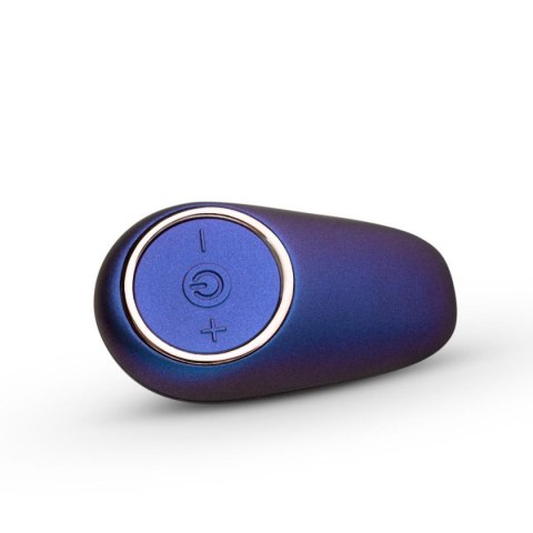 Wibrator analny Hueman Intergalactic fioletowy z pilotem USB
