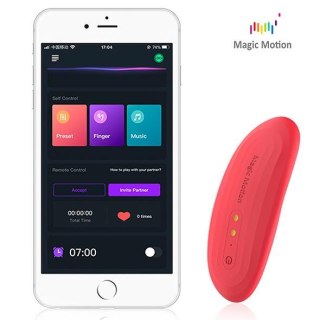 Wibrator do majtek Magic Motion Nyx sterowany aplikacją USB