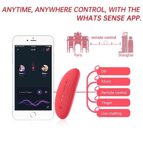 Wibrator do majtek Magic Motion Nyx sterowany aplikacją USB