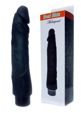 Wibrator realistyczny Real Skin EasyLove czarny 22.5 cm