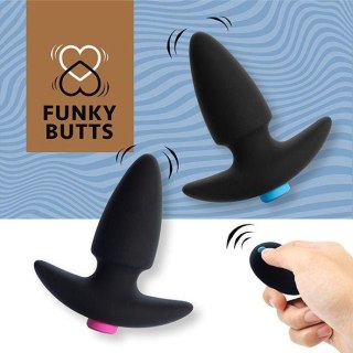 Zestaw korków analnych wibrujących FunkyButts FeelzToys z pilotem