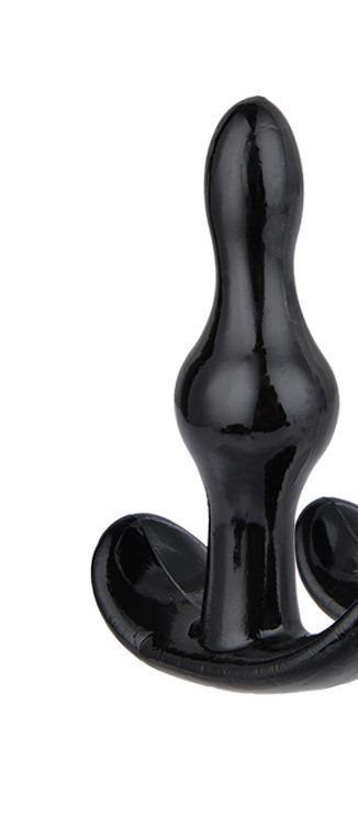 Elastyczny korek analny Rocket Anchor Power Escorts czarny 8 5 cm
