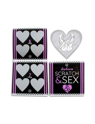 Gra erotyczna zdrapka Scratch Sex Lesbijska Secret Play