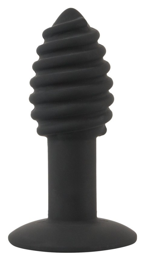 Korek analny wibrujący Black Velvets Twist 7 trybów USB