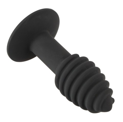 Korek analny wibrujący Black Velvets Twist 7 trybów USB