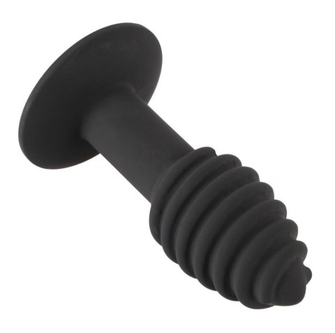 Korek analny wibrujący Black Velvets Twist 7 trybów USB