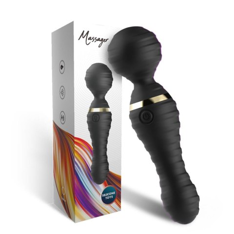 Masażer wibracyjny Freedom Joy silikonowy czarny USB wodoodporny