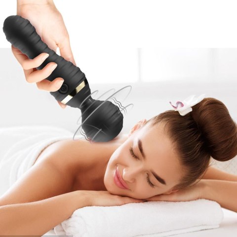 Masażer wibracyjny Freedom Joy silikonowy czarny USB wodoodporny