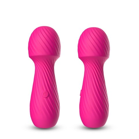 Masażer wibracyjny silikonowy Dazzle B Series Joy różowy USB