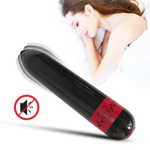Mini wibrator silikonowy Rocket B Series Joy czarny USB wodoodporny