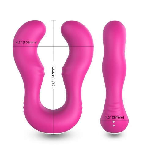 Stymulator łechtaczki Seraph Joy silikonowy różowy wodoodporny