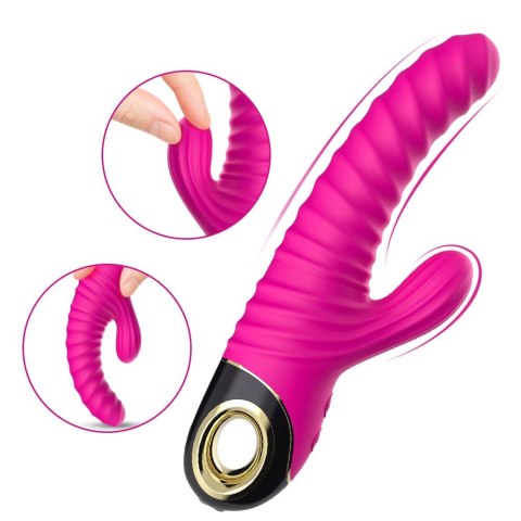 Wibrator punktu G Eternity silikonowy różowy USB wodoodporny