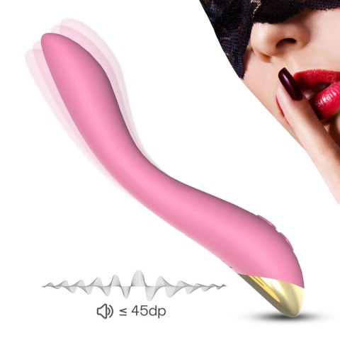 Wibrator punktu G Flamingo silikonowy B Series Joy jasnoróżowy USB 22 cm