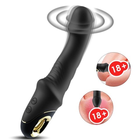 Wibrator punktu G Joyblade silikonowy czarny USB wodoodporny