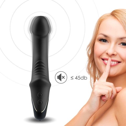 Wibrator punktu G Joyblade silikonowy czarny USB wodoodporny