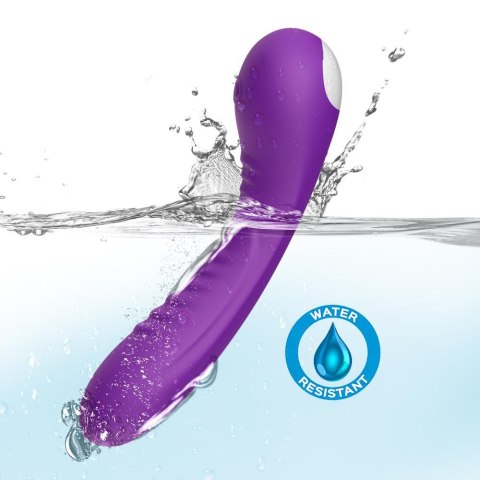 Wibrator punktu G Legend fioletowy silikonowy USB 18cm wodoodporny