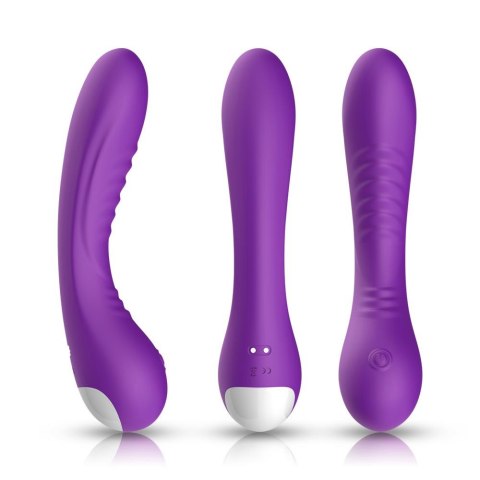 Wibrator punktu G Legend fioletowy silikonowy USB 18cm wodoodporny