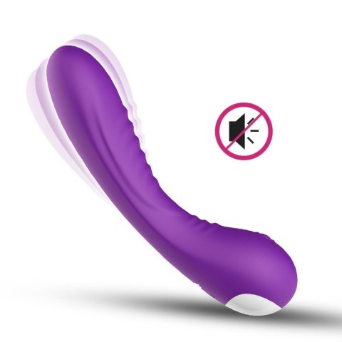 Wibrator punktu G Legend fioletowy silikonowy USB 18cm wodoodporny