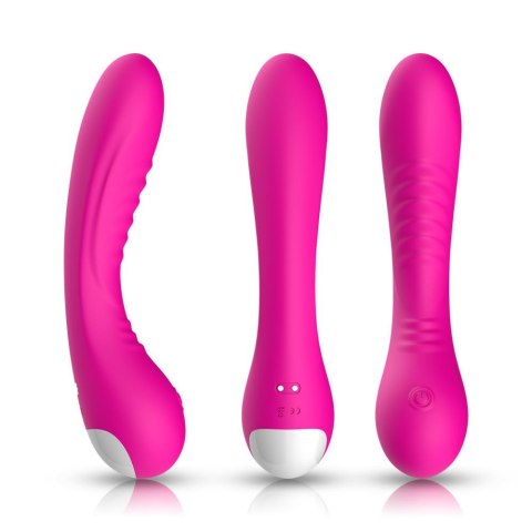 Wibrator punktu G Legend silikonowy różowy USB 18 cm
