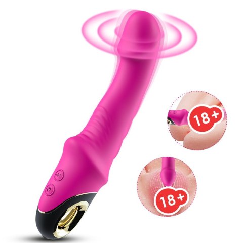 Wibrator punktu G silikonowy Joyblade różowy USB wodoodporny
