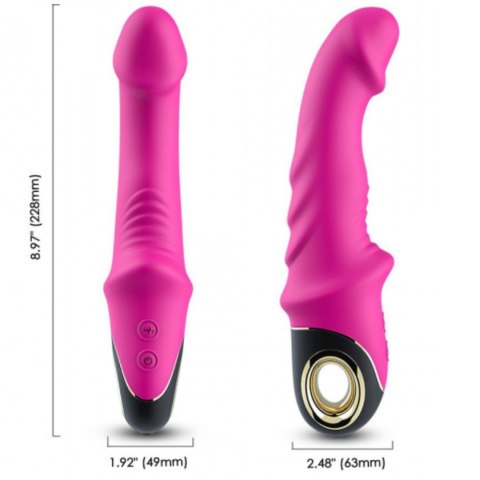 Wibrator punktu G silikonowy Joyblade różowy USB wodoodporny