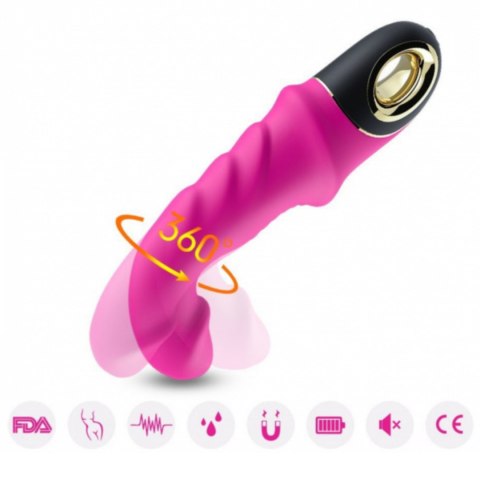 Wibrator punktu G silikonowy Joyblade różowy USB wodoodporny