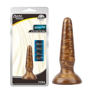 Dildo analne DarkMuscle Gosling Todt złote 10 cm PVC
