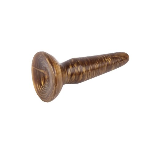 Dildo analne DarkMuscle Gosling Todt złote 10 cm PVC