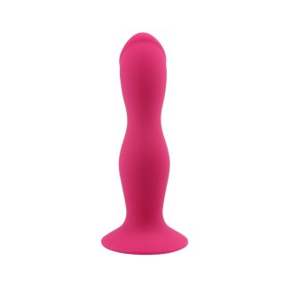 Dildo analne silikonowe Sweet Breeze różowe 15 cm z przyssawką