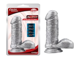 Dildo realistyczne Ben Dover srebrny DarkMuscle