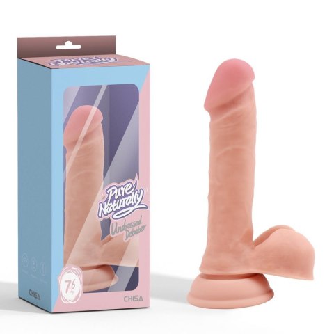 Dildo realistyczne podwójnej gęstości Pure Naturally Undressed Debater