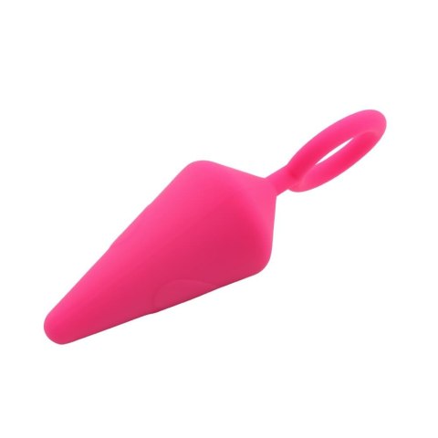 Korek analny silikonowy Sweet Breeze Candy Plug L różowy