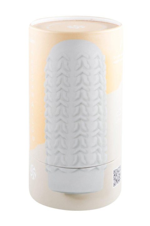Masturbator Marshmallow Maxi Candy biały TPE 14 cm